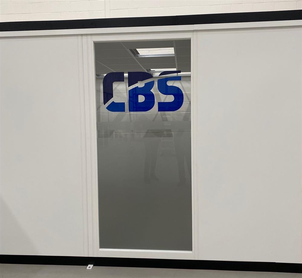 Frosted Glass with Logo